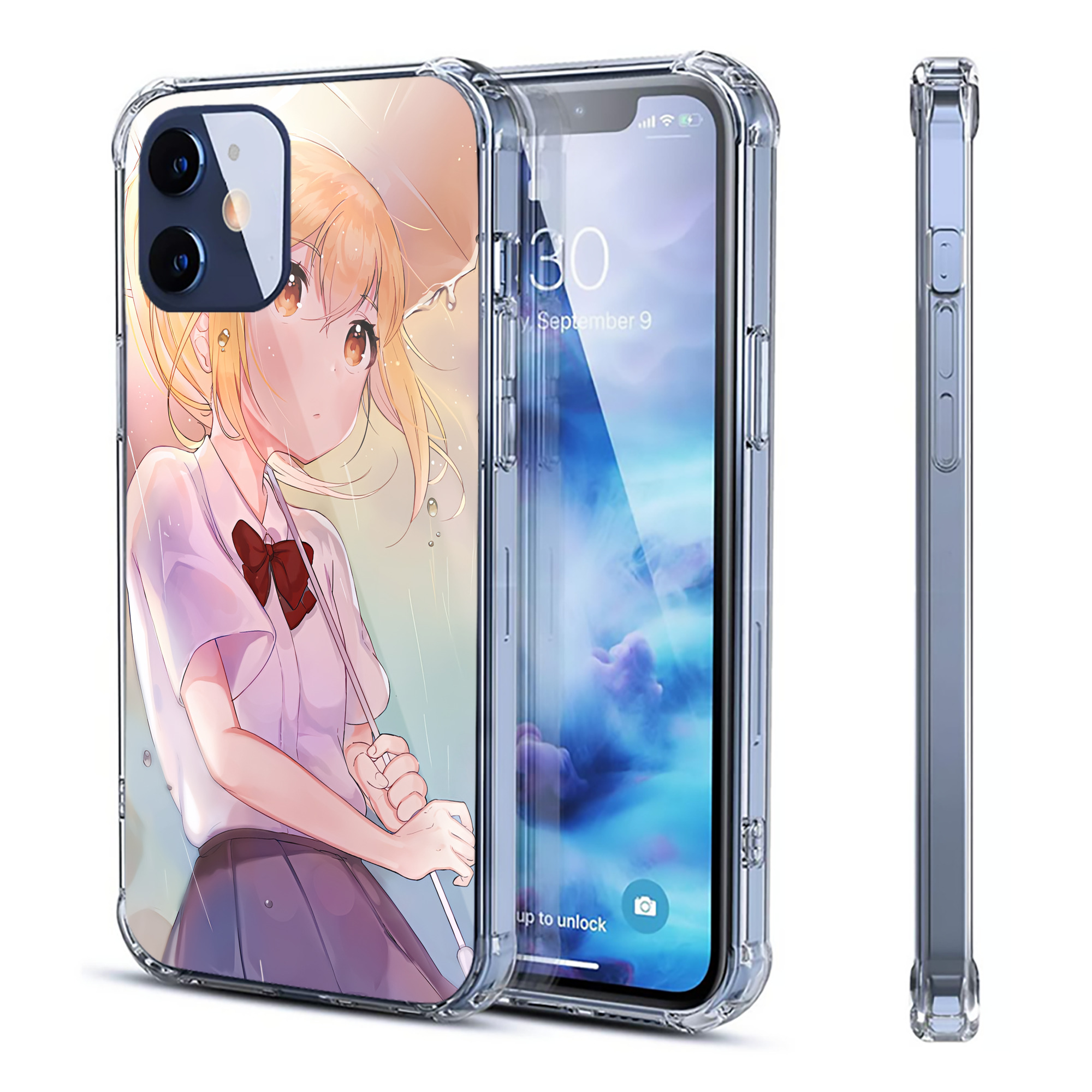 （画像用） ハイキュー!! Haikyu!! 【iPhone 12シリーズ対応】透明スマホケース（クリアソフトケース）